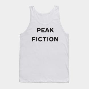 Black | Peak Fiction Tank Top